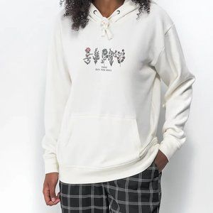 Vans floral White Hoodie